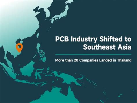 PCB industry shifted to Southeast Asia, more than 20  .